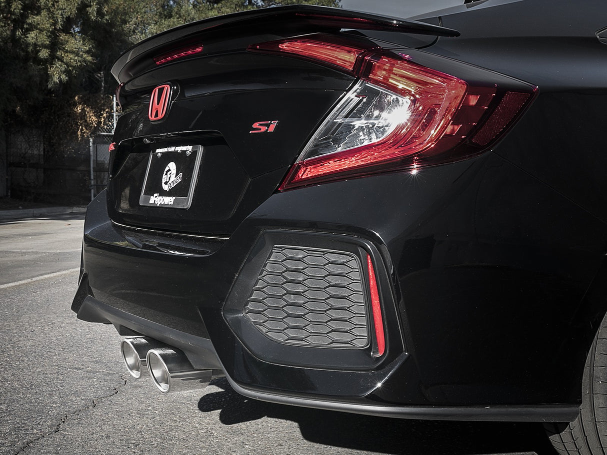 Takeda® (17-20) Civic Si Coupe 3" to 2-1/2" 304SS Cat-Back System