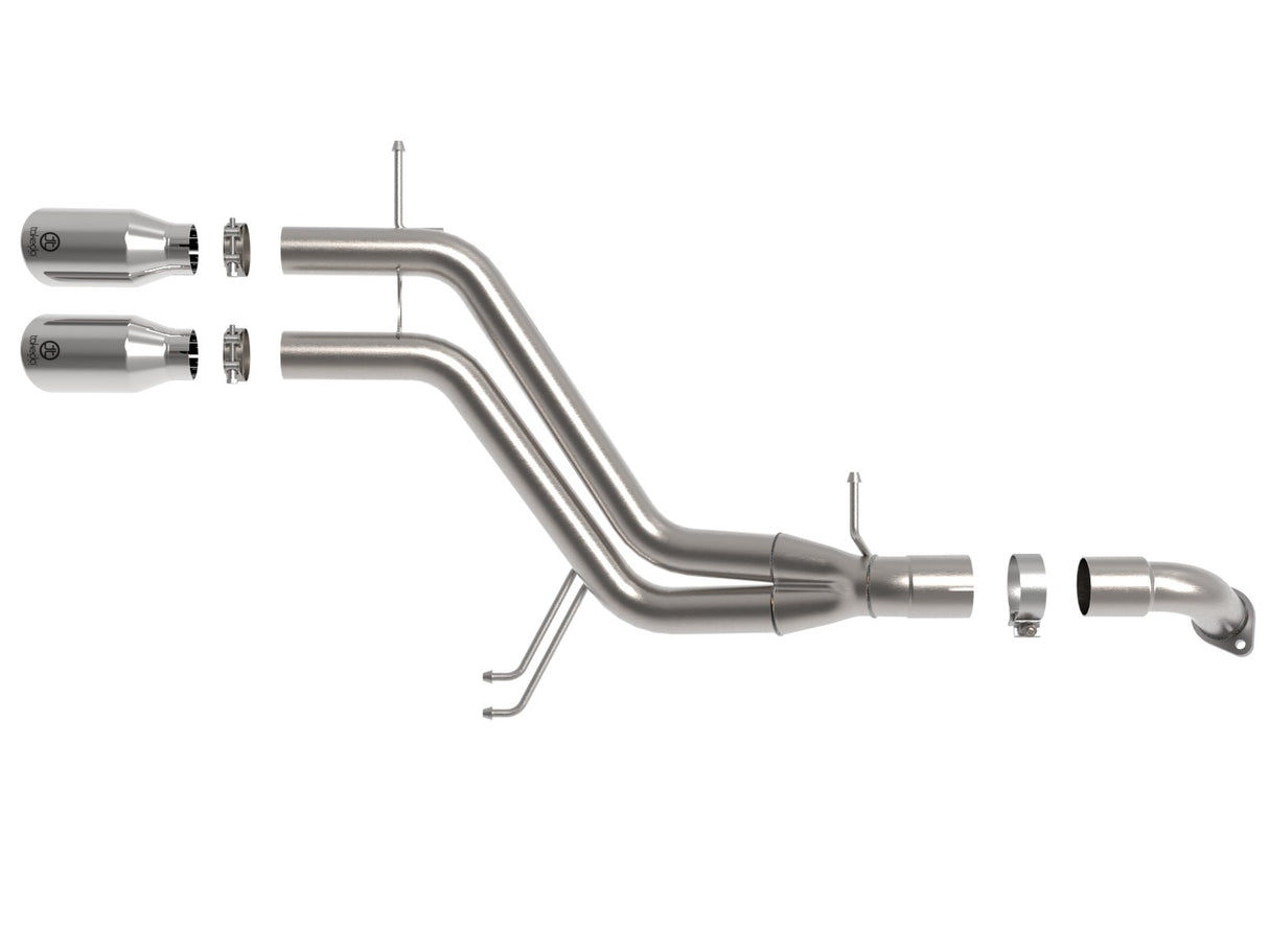 Takeda® (13-17) Hyundai Veloster 2.5" 304SS Axle-Back System
