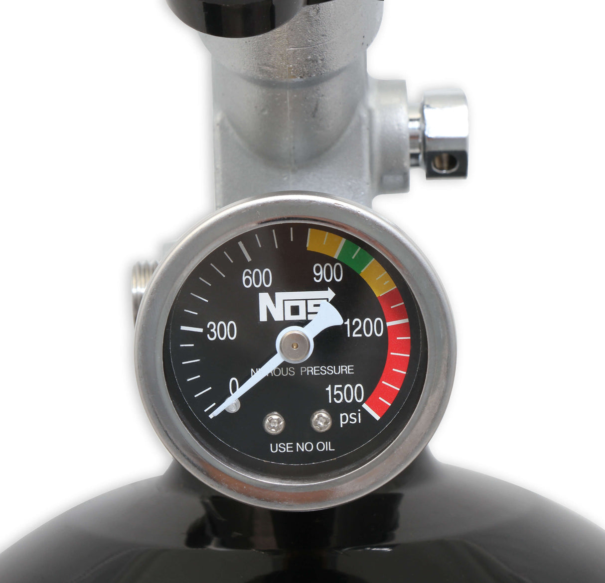 NOS® 10 LB Nitrous Bottle & Super Hi Flo Valve - 10 Second Racing