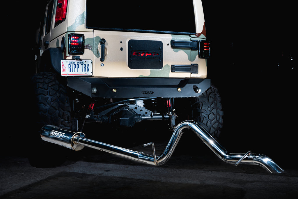 RIPP® (07-18) Wrangler JK 304SS Cat-Back Exhaust & Cold Air Intake System