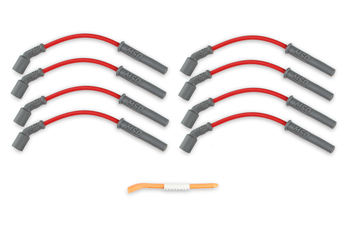 MSD® (99-06) GM SUV/Truck Super Conductor Spark Plug Wire Set