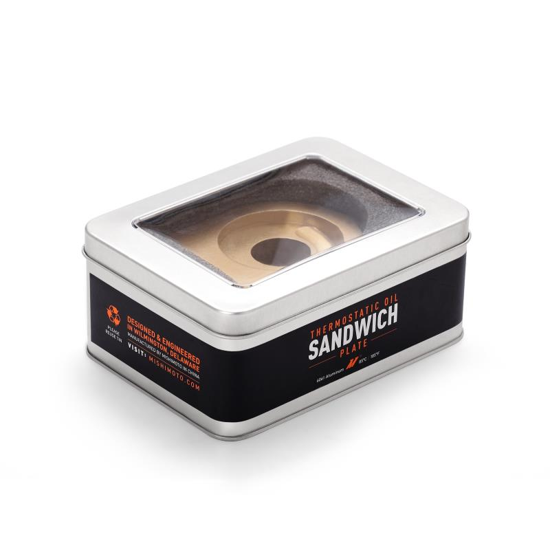 Mishimoto® Universal M22 Oil Cooler Sandwich Plate