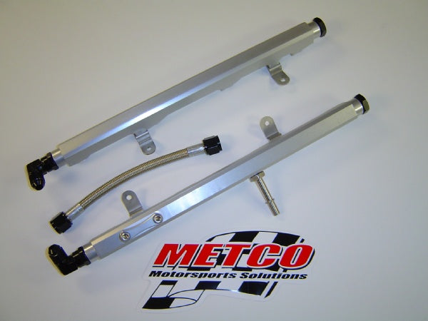 Metco MotorSports® (97-04) GM LS1 6061 Billet Aluminum Fuel Rail Kit - 10 Second Racing