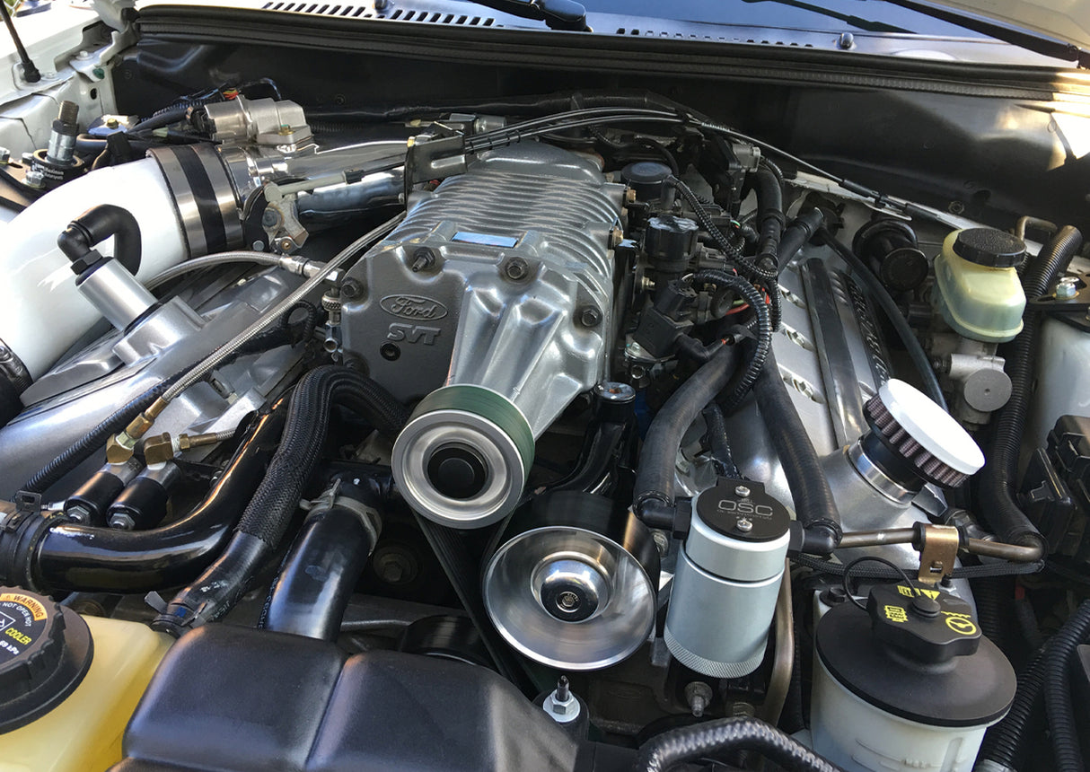 J&L® (99-04) Mustang Cobra/Mach 1 Driver Side 3.0 Oil Separator Kit