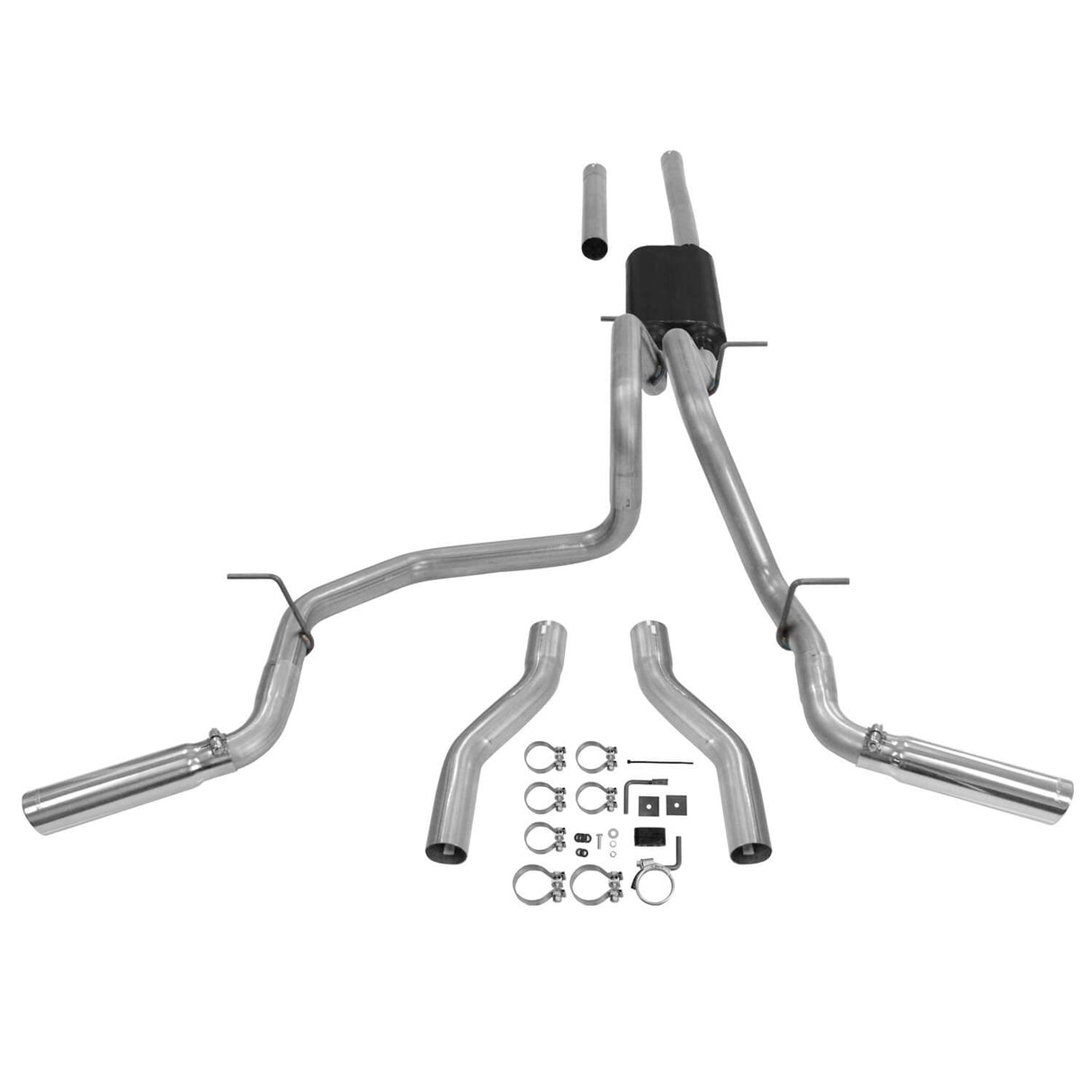 Flowmaster® (07-13) Silverado/Sierra 409SS Force II Cat-Back System (Crew/Ext Cab)