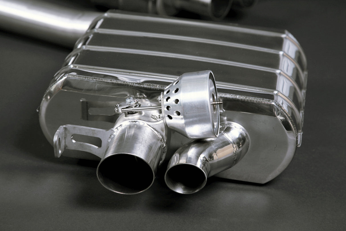 Capristo® (10-15) Audi RS5 Valved Exhaust with Mid-Silencer Delete Pipes