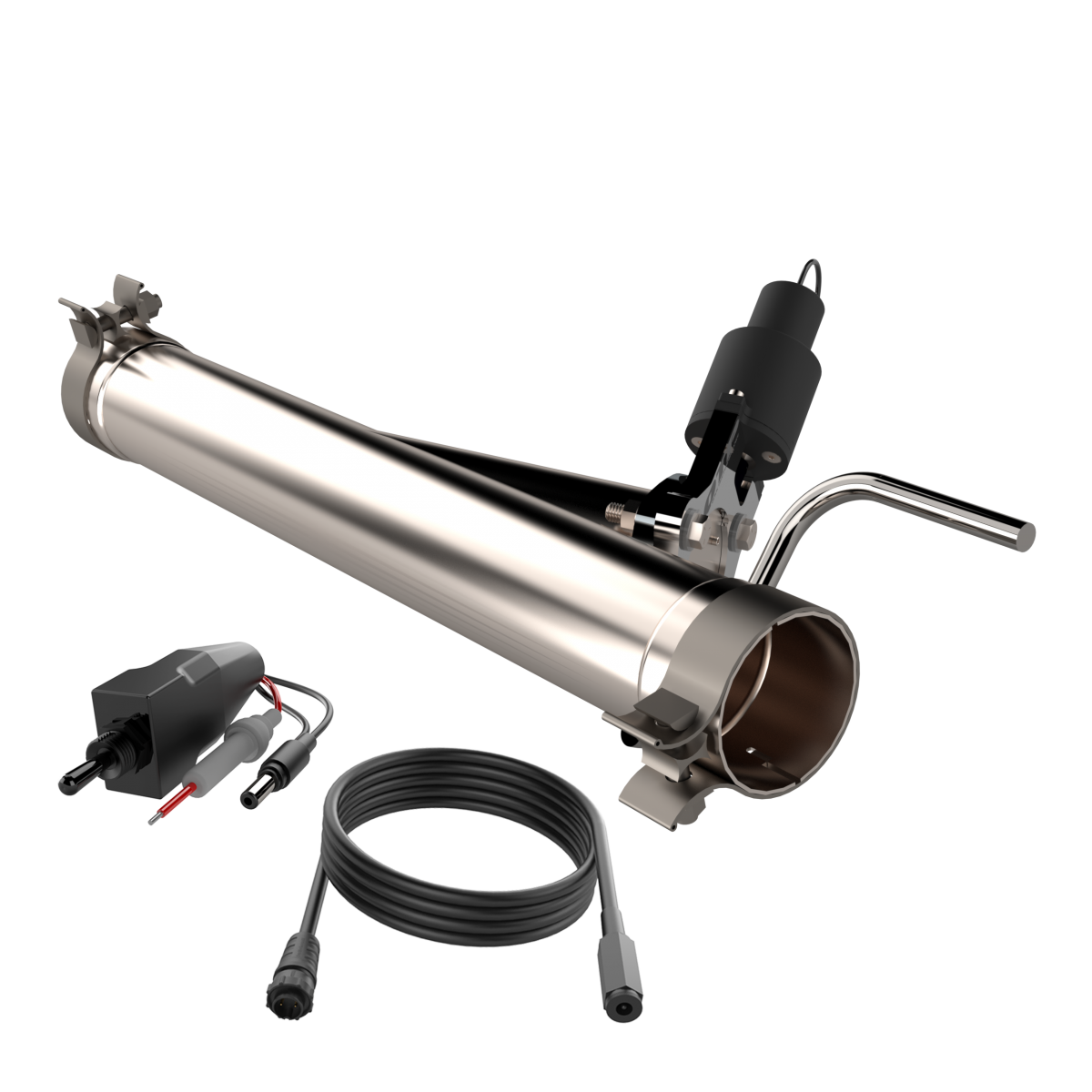 QTP® (09-18) RAM Pickup 5.7L 304SS 3" Valvetronic Aggressor Down Pipe