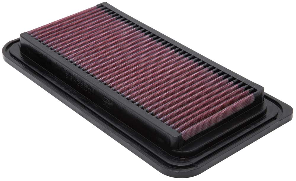 K&N® 33-2300 - 33 Series Panel Red Air Filter (11.375" L x 5.875" W x 1.063" H)