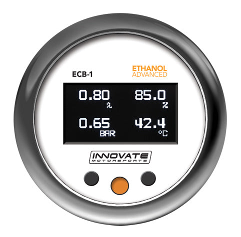 Innovate Motorsports® ECB-1: (BOOST) Ethanol Content & Air/Fuel Ratio Gauge - 10 Second Racing