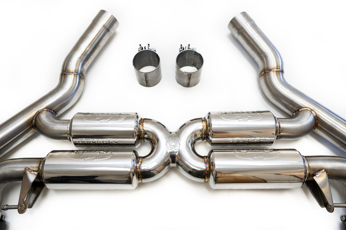 FabSpeed® (17-20) BMW M5 F90 Valvetronic Exhaust System with Quad Style Tips