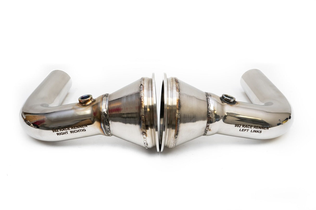 FabSpeed® Porsche 992 Carrera Cat Bypass Pipes (2020+)