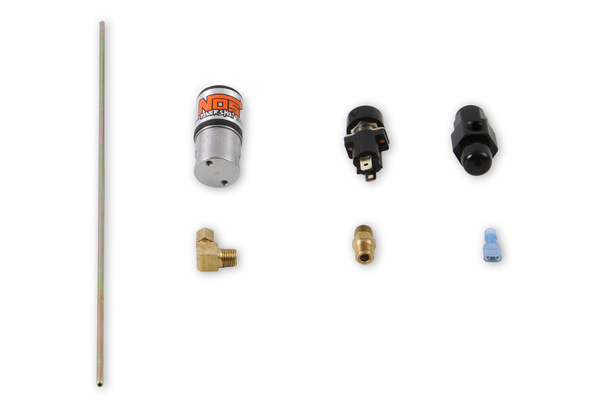 NOS® Nitrous Bottle Purge Valve for -6AN Line - Black - 10 Second Racing
