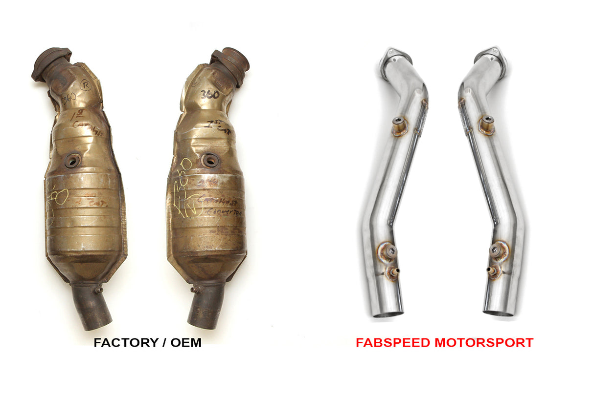 FabSpeed® (00-04) Ferrari 360 Cat Bypass Pipes