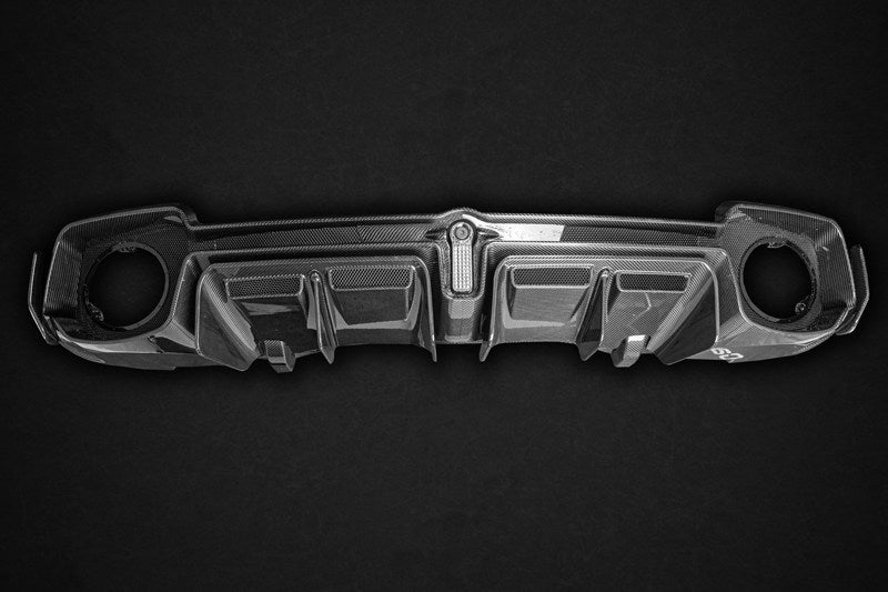 Capristo® (15-23) Audi R8 Facelift Carbon Fiber Rear Diffuser