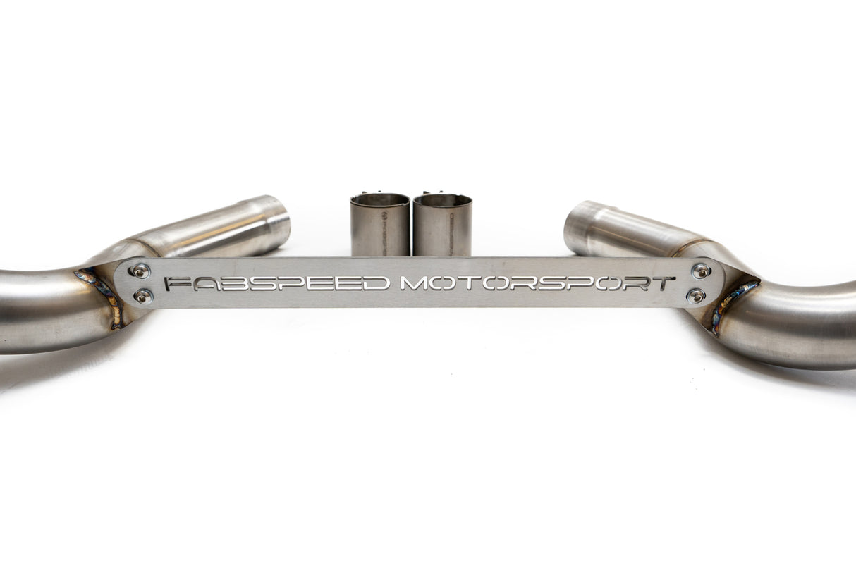 FabSpeed® (17-20) BMW M5 F90 Valvetronic Exhaust System with Quad Style Tips