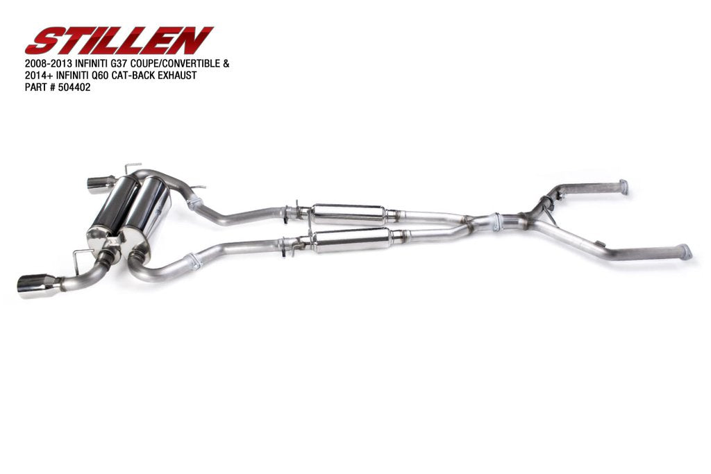Stillen® (07-15) Infiniti G37/Q50 304SS 3" Cat-Back System