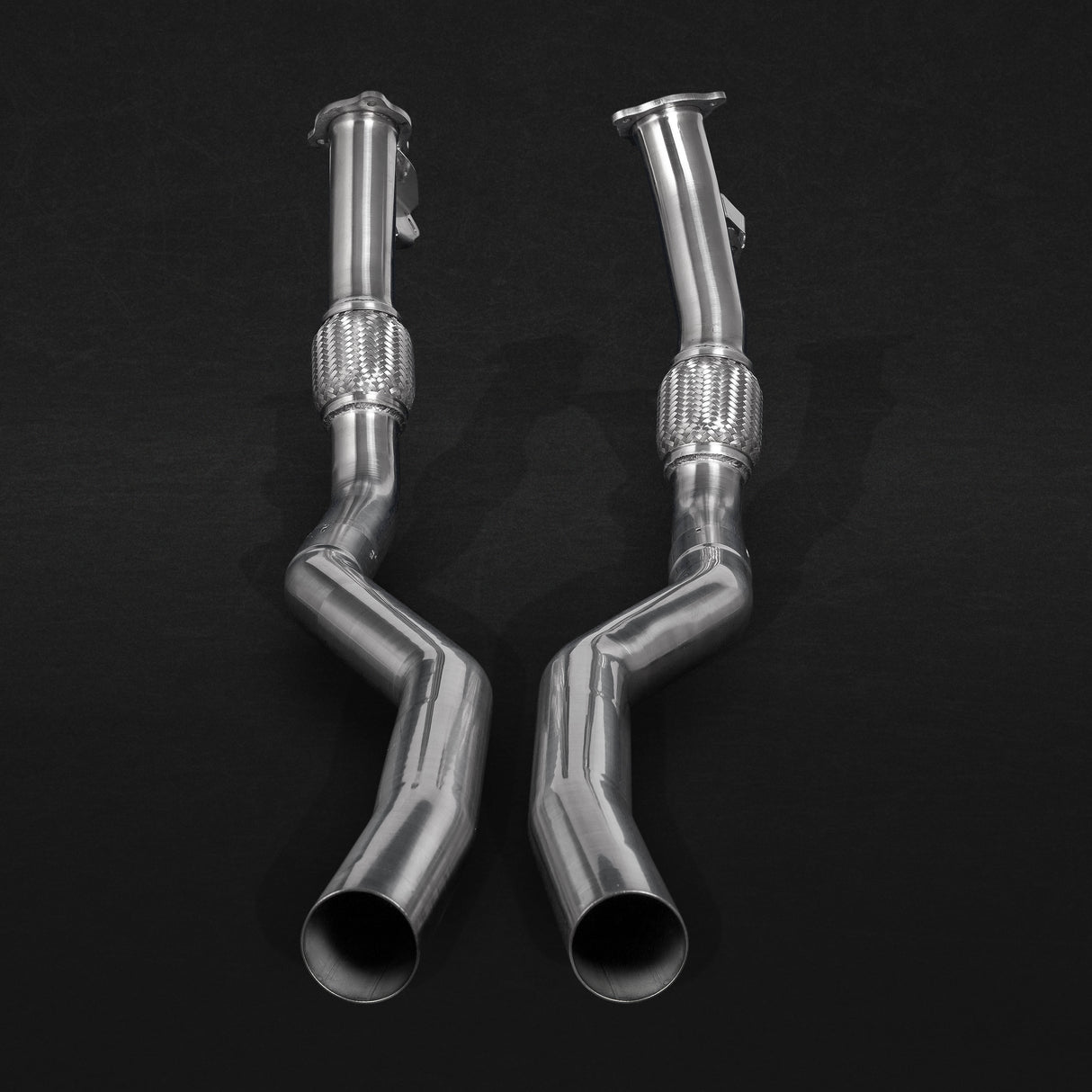 Capristo® (17-23) Audi RS5 Pre-Silencer Delete Pipes (for Capristo Systems)