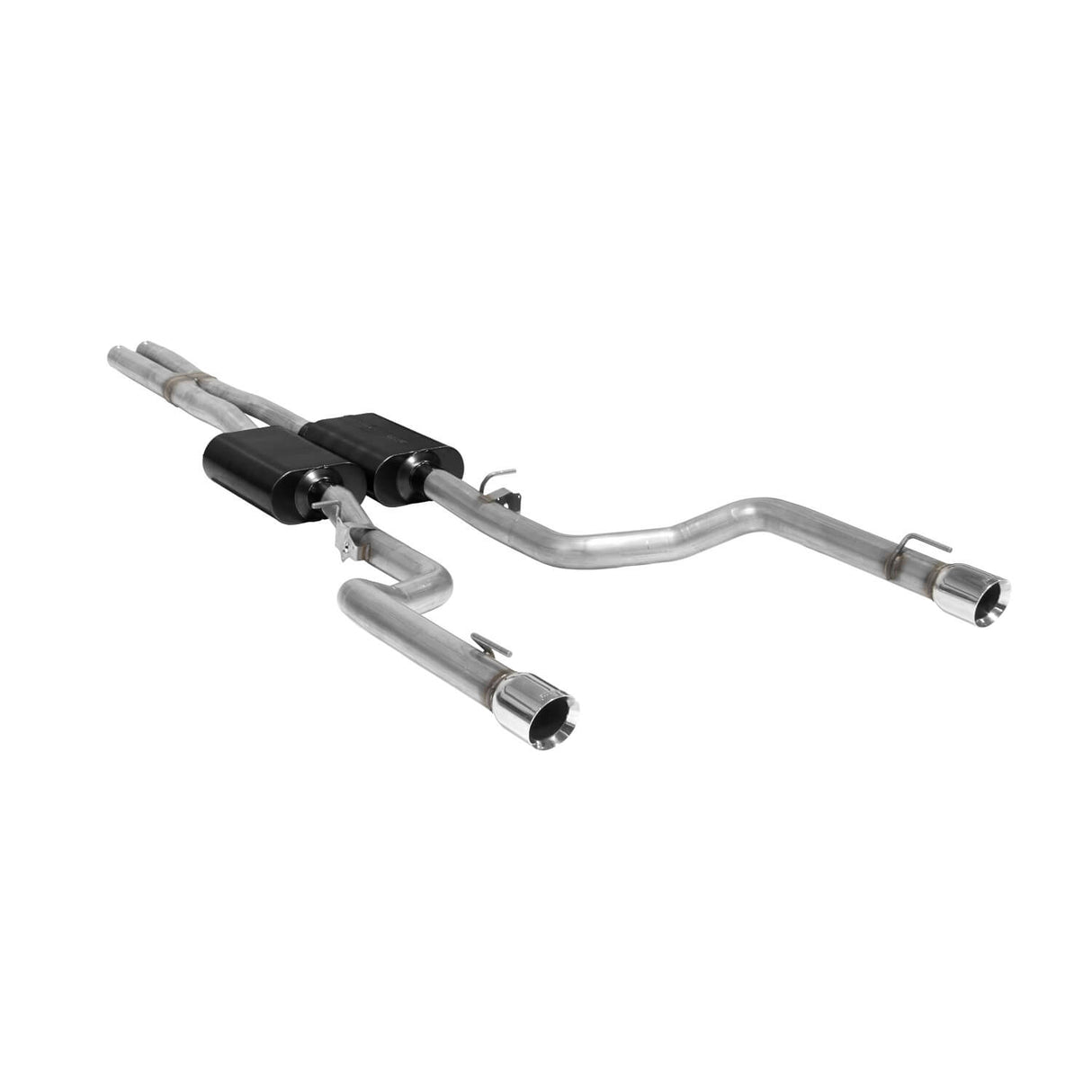 Flowmaster® (15-20) Charger SRT American Thunder™ 409 SS Cat-Back Exhaust System with Split Rear Exit