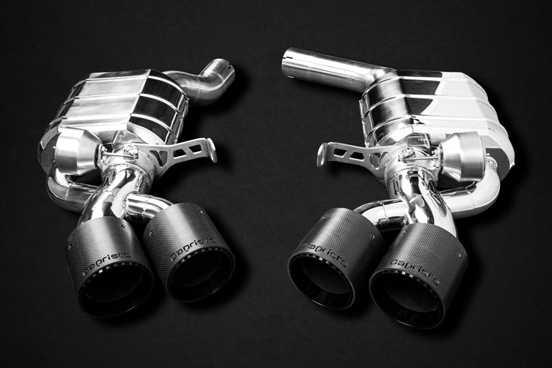 Capristo® (19-23) Audi RS6/RS7 Valved Exhaust with Carbon Fiber Tips (E2P)
