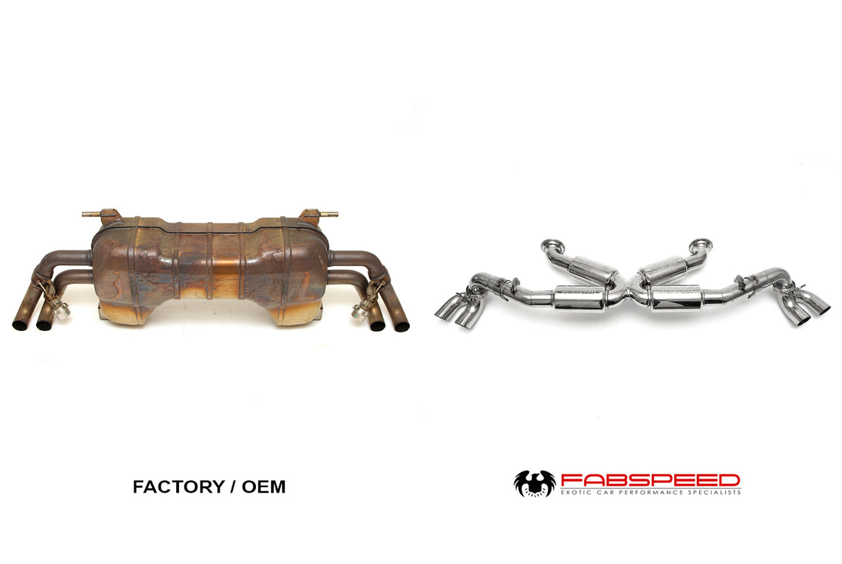 FabSpeed® (14-15) Audi R8 V8 Supersport X-Pipe Exhaust System