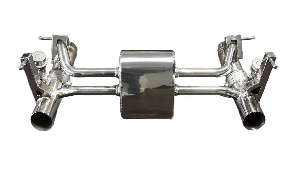 Boost Logic® (15-20) Ferrari 488 304SS Valved Exhaust System