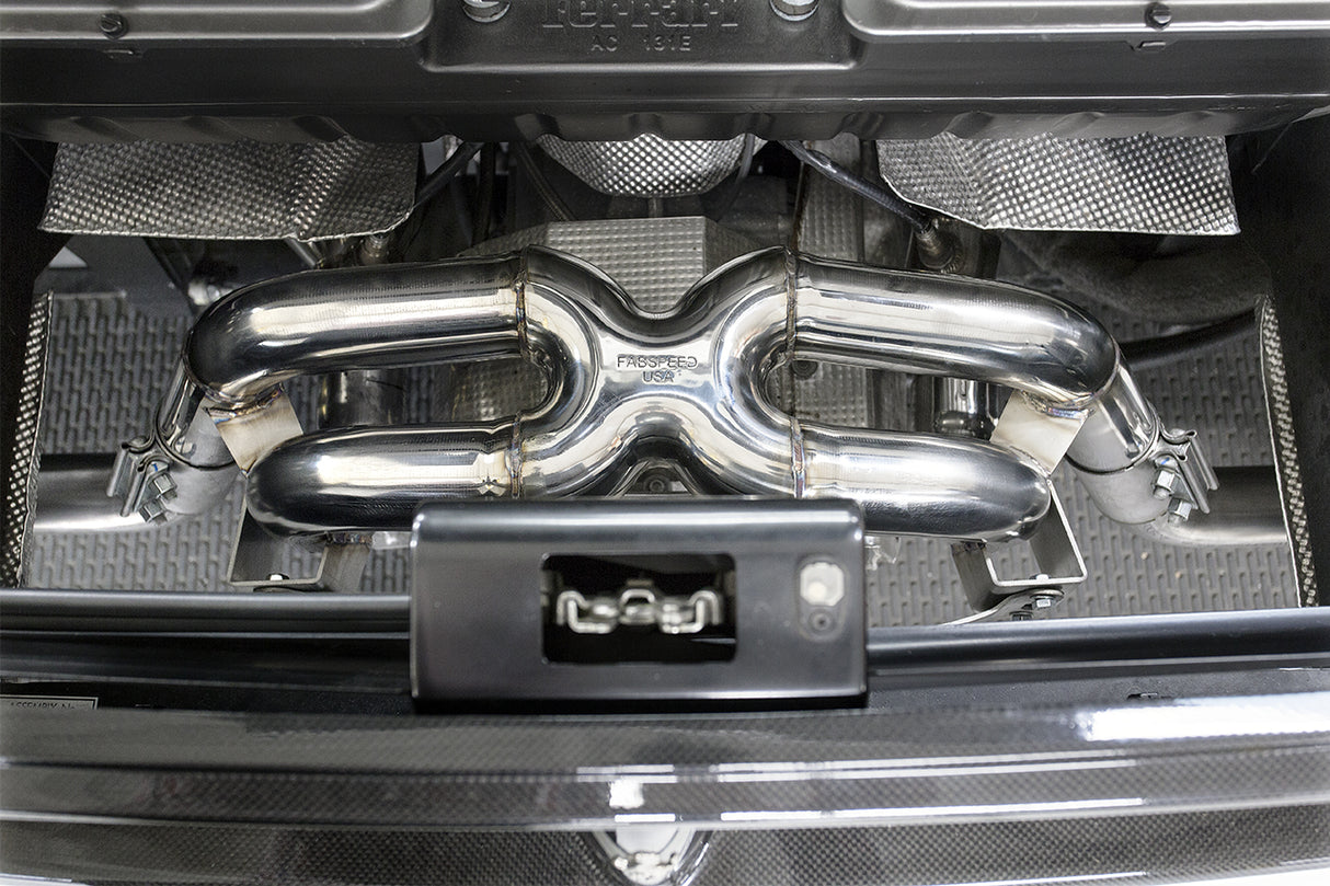 FabSpeed® (05-09) Ferrari F430 Supersport X-Pipe RaceLine Exhaust System
