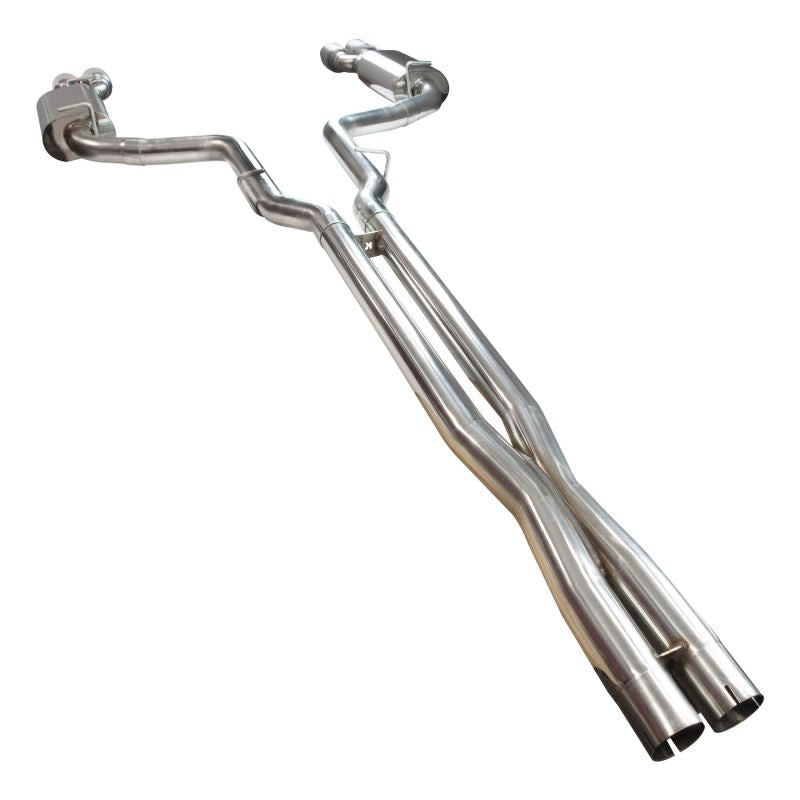 Kooks® (08-14) Challenger SRT8 304SS 3" Cat-Back Exhaust System with Quad Rear Exit - 10 Second Racing