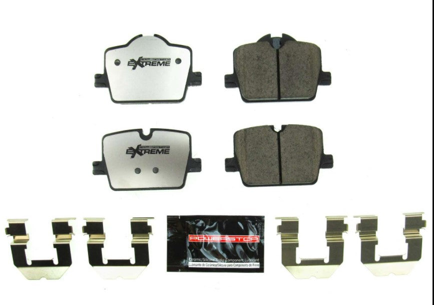 Power Stop® (19-24) BMW Z4/GR Supra Z26 Extreme Street Carbon-Fiber Ceramic Brake Pads