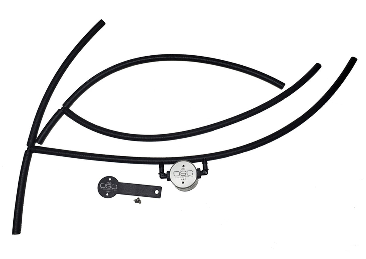J&L® (16-23) Nissan Titan 3.0 Passenger Side Oil Separator Kit