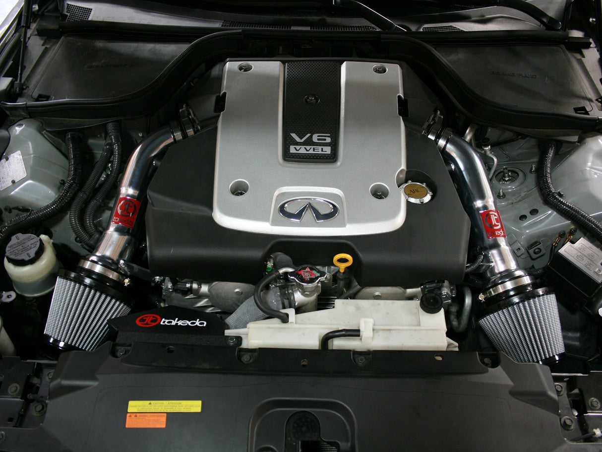 Takeda® (08-15) Infiniti G37/Q60 Stage-2 Cold Air Intake System with Pro DRY S Filter