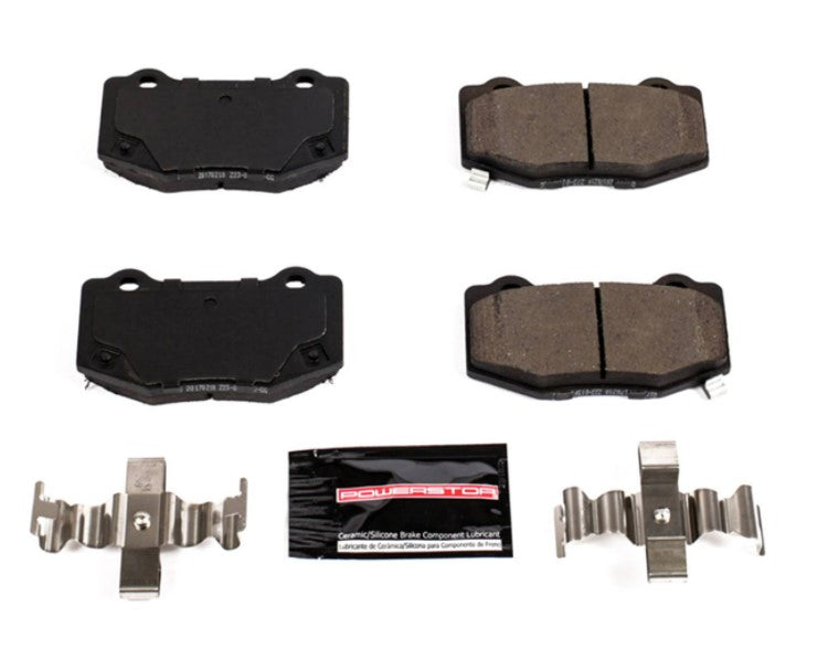 Power Stop® (16-24) Camaro SS Z23 Evolution Sport Performance Carbon-Fiber Ceramic Brake Pads