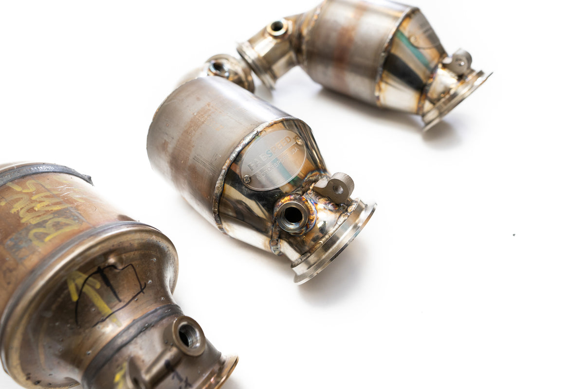 FabSpeed® (17-20) BMW M5 F90 Primary Sport Catalytic Converter Downpipes