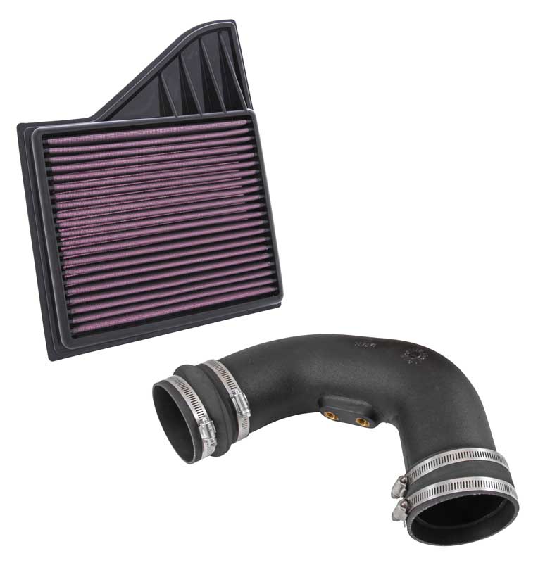 K&N® 57-2578 - 57 Series FIPK Generation II Polyethylene Cold Air Intake System