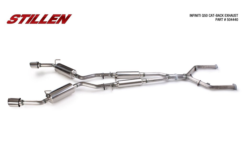 Stillen® (14-15) Infiniti Q50 304SS 3" Cat-Back Exhaust System
