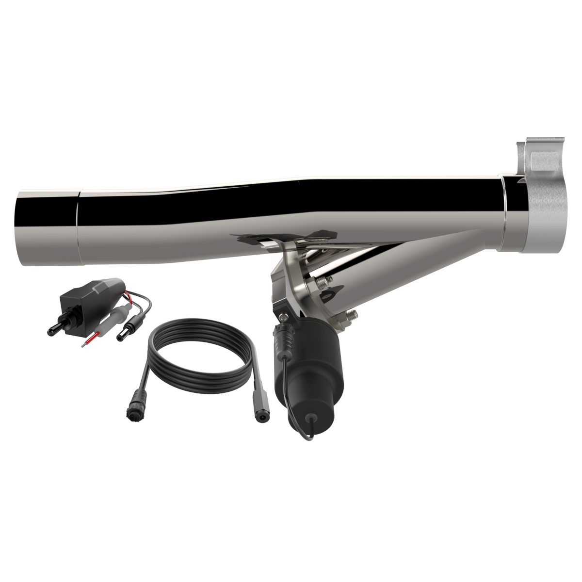 QTP® (19-23) Ford Ranger 304SS 2.5" Aggressor Valvetronic Mid-Pipe (5.1/6.1" Short Bed)