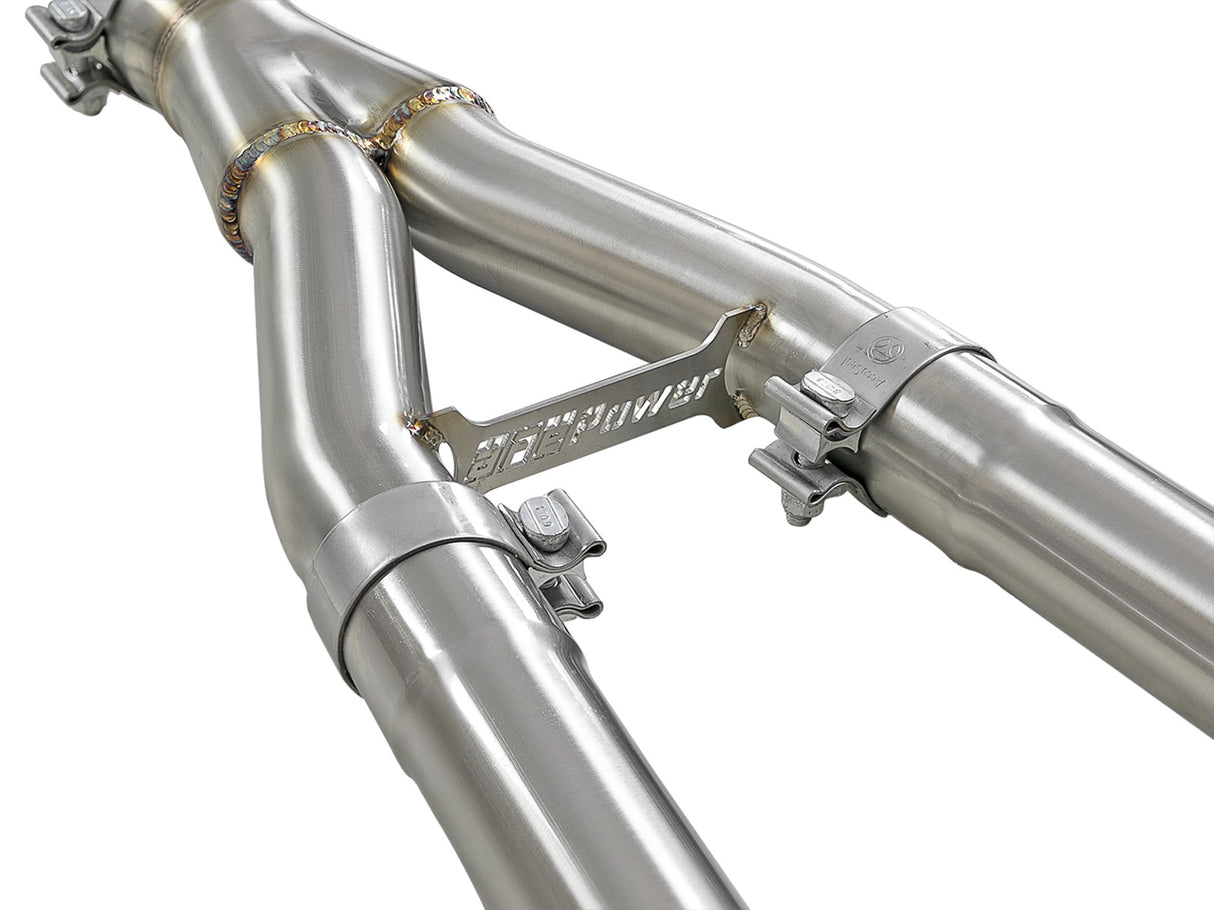 Takeda® (14-23) Infiniti Q50/Q60 2.5" to 3" 304SS Catted Y-Pipe
