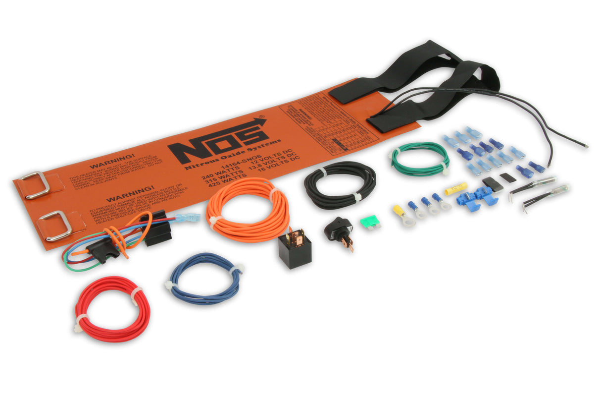 NOS® Nitrous Oxide Bottle Heater - 10lb & 15lb @ 12 Volt DC - 10 Second Racing
