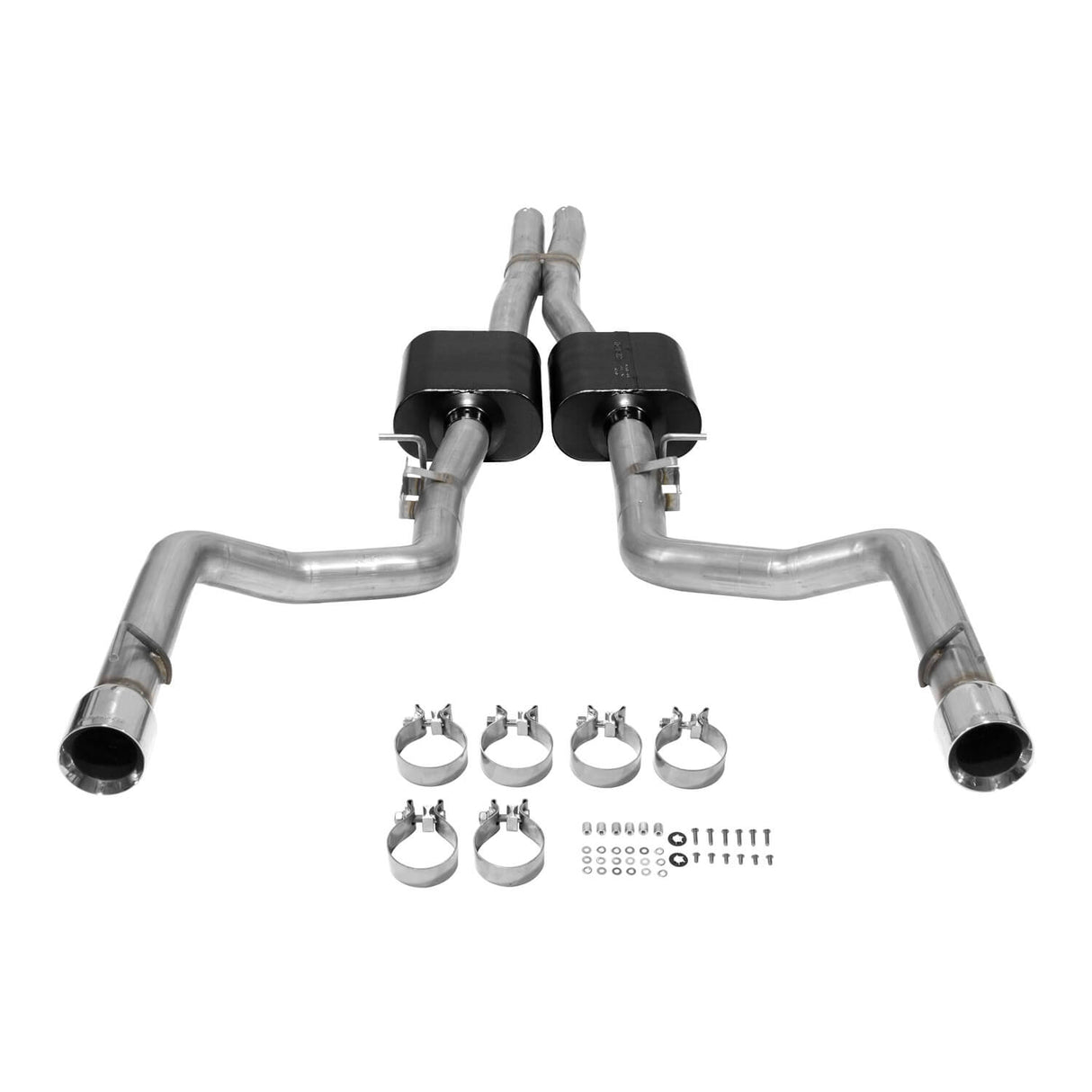 Flowmaster® (15-20) Charger SRT American Thunder™ 409 SS Cat-Back Exhaust System with Split Rear Exit