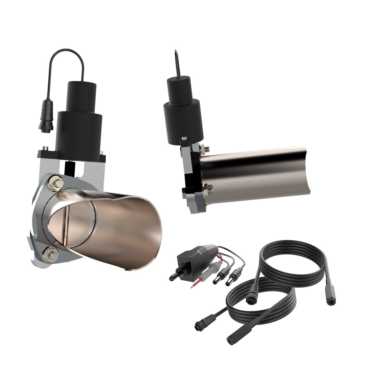 QTP® (16-24) Camaro SS 304SS Aggressor Exhaust Valves (Coupes Only)
