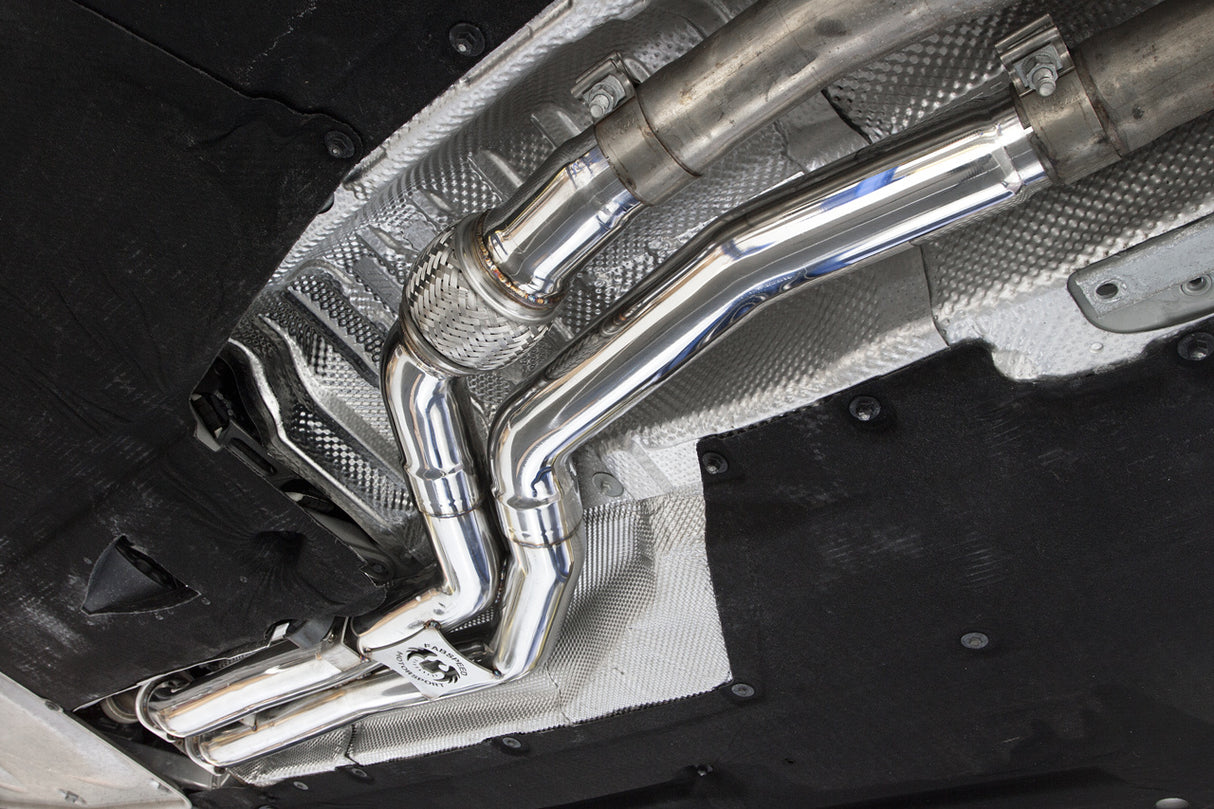 FabSpeed® (14-20) BMW M3/M4 (F80/F82) Secondary Cat Bypass X-Pipe