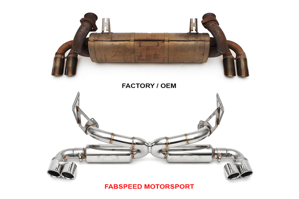 FabSpeed® (89-95) Ferrari 348 Supersport X-Pipe Exhaust System