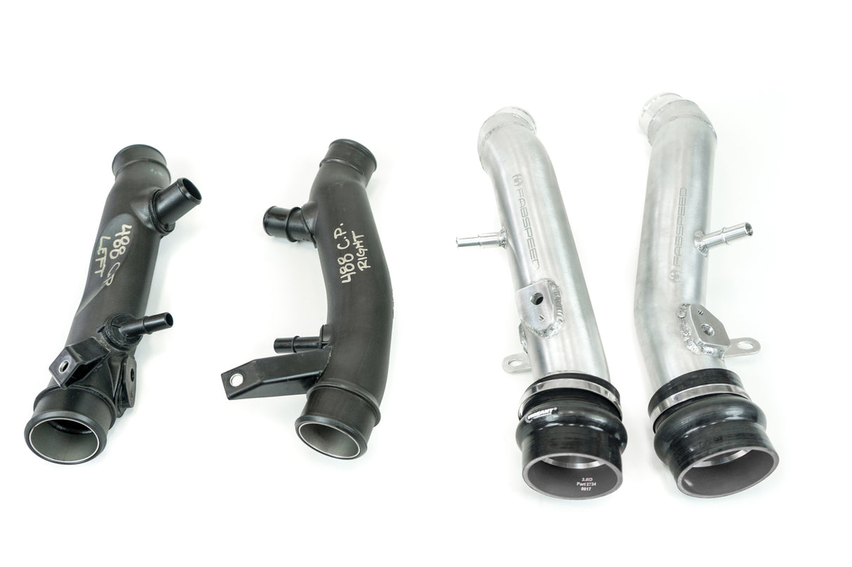 FabSpeed® (15-20) Ferrari 488 Intake Charge Pipes