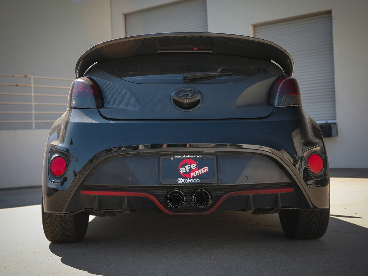 Takeda® (13-17) Hyundai Veloster 2.5" 304SS Axle-Back System