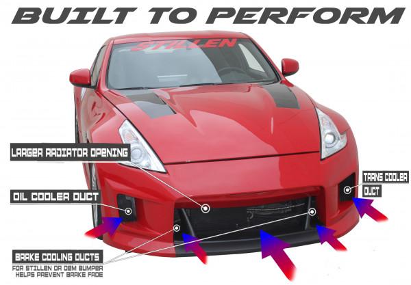 Stillen® (12-20) Nissan 370Z SetRab Race Oiler Cooler Kit