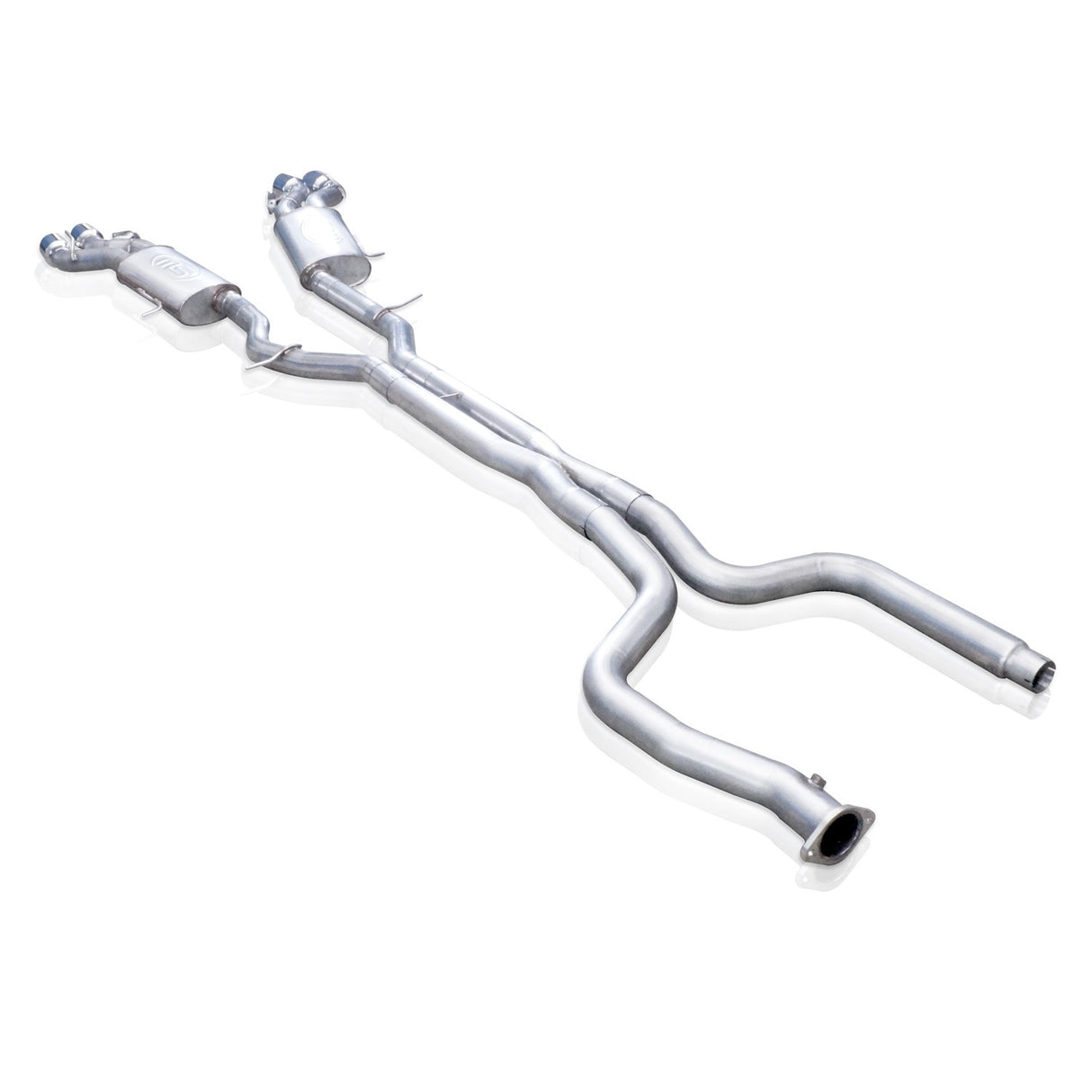 Stainless Works® (16-20) CTS-V Turbo 304SS Cat-Back Exhaust System W/ Quad Rear Exit