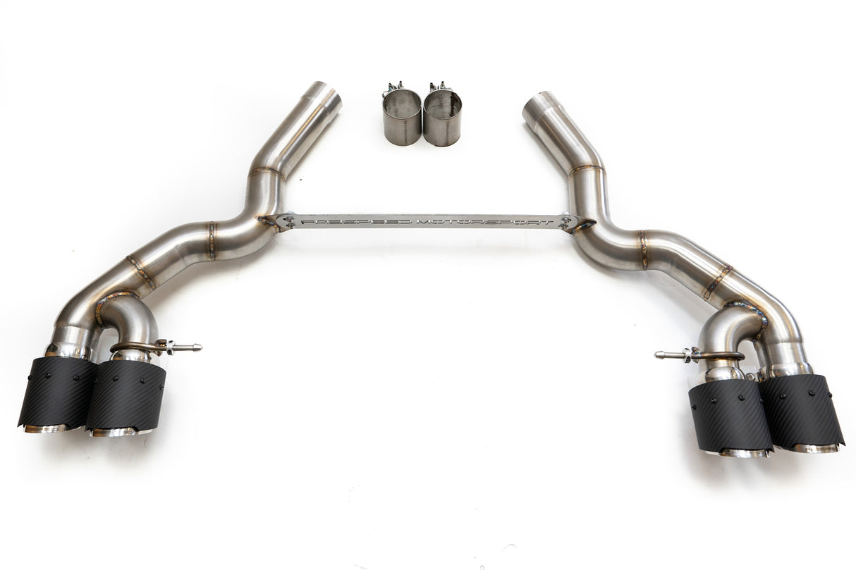 FabSpeed® (17-20) BMW M5 F90 Valvetronic Exhaust System with Quad Style Tips