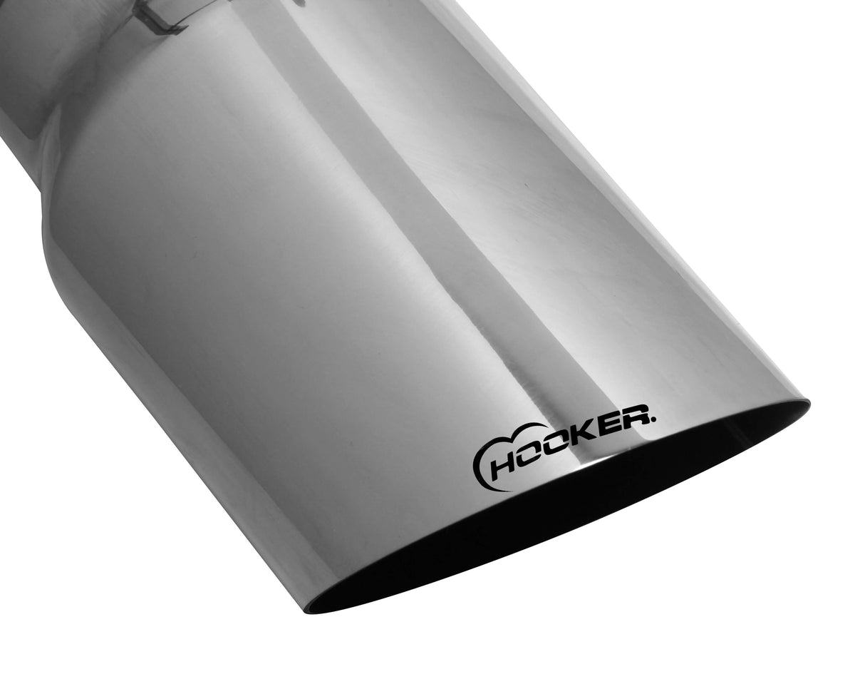 Hooker® (15-20) Charger Hellcat BlackHeart™ 304 SS Race Header-Back Exhaust System with Split Rear Exit