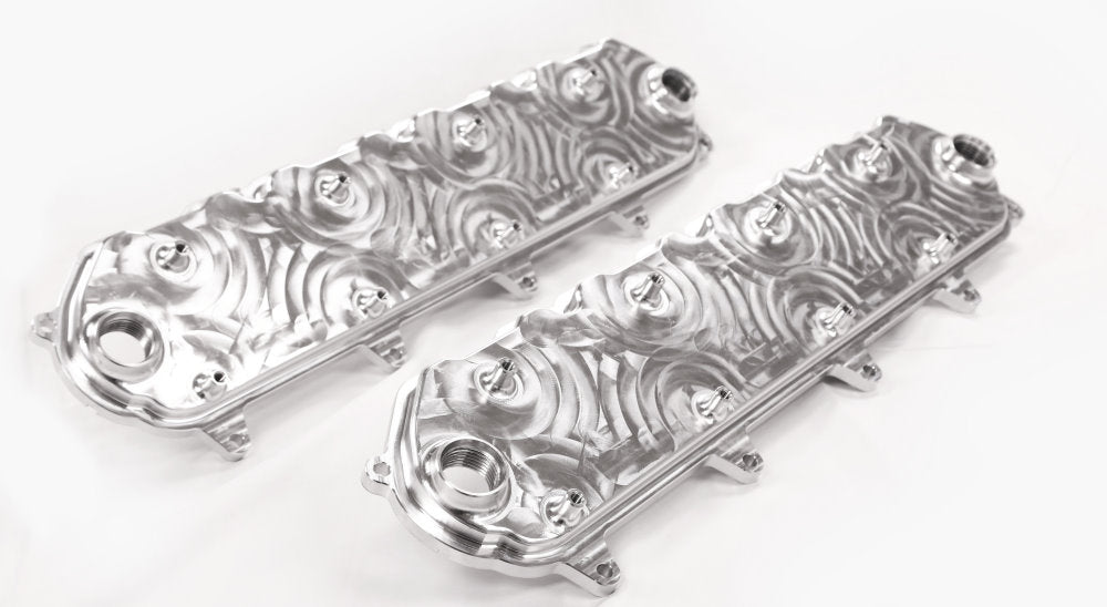 Katech® GM LT1/LT4/LT5 Billet Aluminum Valve Covers
