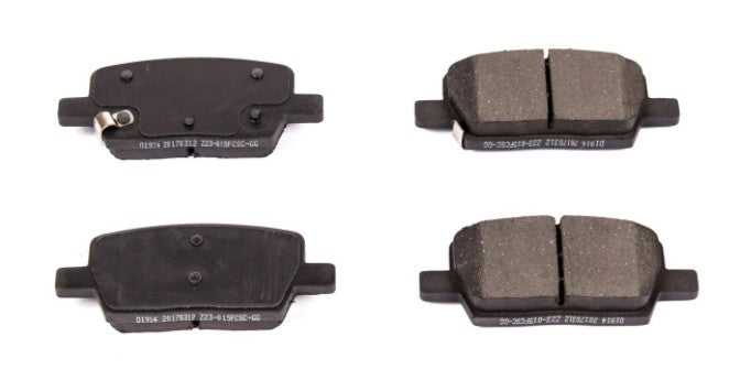 Power Stop® (16-23) Camaro RS/LS/LT Z23 Evolution Sport Carbon-Fiber Ceramic Brake Pads