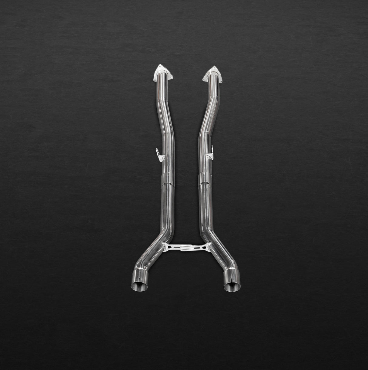 Capristo® (12-18) Bentley Continental GT Speed W12 Middle Silencer / Secondary Cat Replacement Pipes